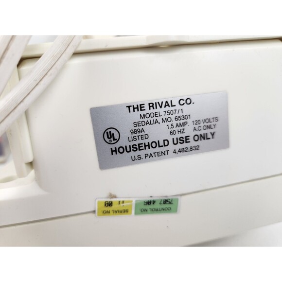 Vintage Rival Under Cabinet Can‎ Opener 7507 Knife Sharpener RV Travel Mountable - Picture 11 of 16